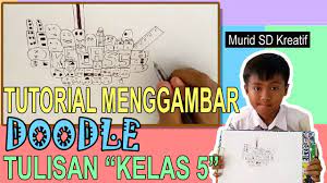 About press copyright contact us creators advertise developers terms privacy policy & safety how youtube works test new features press copyright contact us creators. Tutorial Menggambar Doodle Tulisan Kelas 5 Youtube