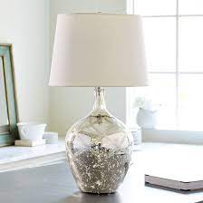 Designed in the chinese chippendale style, our macau dining table and chairs are hand crafted of strong, natural the clean, architectural design of this metal frame desk is based on an antique bricklayer's table. Mercury Glass Lattice Table Lamp Ballard Designs