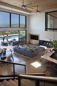 Soaring ceilings add major style to these spectacular rooms. Open Floorplan Contemporary Living Room High Ceiling Living Room Contemporary Living Room Design High Ceiling Living Room Modern