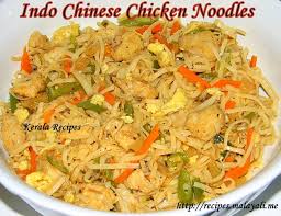 Indo Chinese Chicken Noodles Kerala Recipes