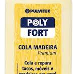 Cola Madeira 100g Amarela Polyfort