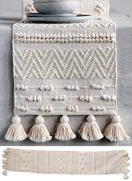 Textured Cotton Table Runner Farmhouse Table Runners Table Runners Cotton Runner
