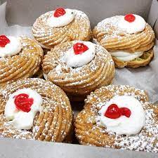 Sfingi Or St Joseph S Day Zeppole Zeppole Italian Pastries Italian Recipes Dessert