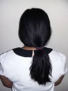 As for the color, vegeta tells us in both the manga and the anime that full blooded saiyans always have black hair. Human Hair Color Wikipedia