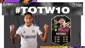 Proseguono le sbc su fifa 21! Raphinha Is In The Ea Sports Fifa Team Of The Week Leedsunited