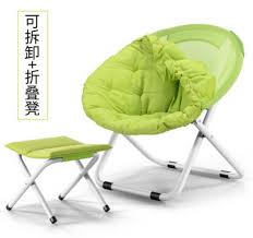 A few important features to consider before buying. High Quality 80 76 52cm Comfortable Folding Lounger Sofa Chair Breathable Moon Chair With Small Stool In Beach Chairs From Furniture