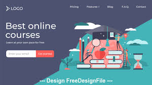 Best Online Courses Flat Illustration Vector Free Download Subjects best courses collections submit course signin signup free.