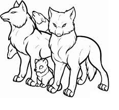 Anime Wolves In Love Coloring Pages In 2020 Zoo Animal Coloring Pages Cute Wolf Drawings Dolphin Coloring Pages