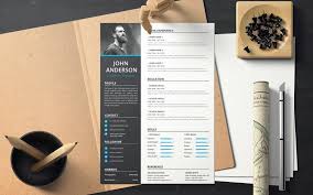 An a4 resume template that can be completely and easily customized to suit your requirements. John Anderson Creative Director Cv Resume Template