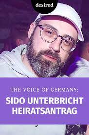 The Voice Of Germany Sido Unterbricht Heiratsantrag Desired De Voice Of Germany The Voice Of Germany The Voice
