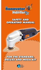 Check spelling or type a new query. Renovator Multi Tool Safety And Operating Manual Pdf Download Manualslib