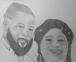 My first attempt at a portrait pencil drawing, I'm still learning