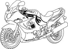 This compilation of over 200 free, printable, summer coloring pages will keep your kids happy and out of trouble during the heat of summer. Drawing Motorcycle 136451 Transportation Printable Coloring Pages