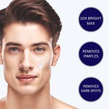 Navia Max Bright Men Beauty Cream is expertly formulated to enhance men's  skin by promoting a brighter, more even complexion. This cream targets  dullness and uneven skin tone, helping to reduce the