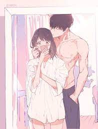 Anime couple hugging in bed mit hillel. 96 Images About Couple On We Heart It See More About Anime Couple And Manga