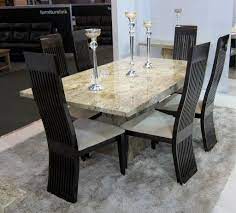 Dining Room Table With Faux Marble Top Dining Room Table Marble Marble Top Dining Table Dining Room Furniture Modern