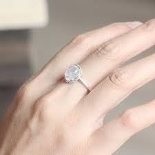 White Crystal Ring Clear Quartz Ring Rock Crystal Quartz Ring Wish White Crystal Ring Crystal Rings Quartz Engagement Ring