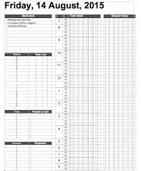 17 Perfect Daily Work Schedule Templates Template Lab