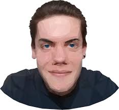 Artist feeling proud of completed piece