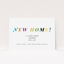 Personalize all of the text in the online moving announcement maker, and you'll have blank we've moved! announcements or house warming invitations to. Personalised Change Of Address Cards Utterly Printable