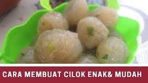 Cilok yg terlaris enak dirumah sekolah : Cara Membuat Cilok Empuk Kenyal Enak Dan Mudah Youtube