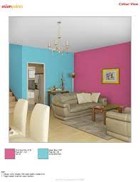 When alongside softer hues like brown and pink, this color combination is both striking and warm. Hall Sky Blue Wall Colour Combination Novocom Top