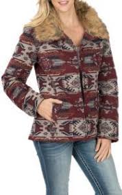 Cowgirl Legend Burgundy Multicolored Aztec Jacket In 2019