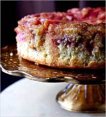 Log In The New York Times Rhubarb Upside Down Cake Desserts Rhubarb Recipes
