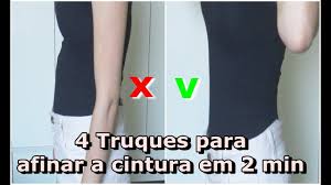 Como Afinar A Cintura Em 2 Min Sem Usar Cinta Modeladora Minamontada Sutia Invisivel Afinar A Cintura Truques