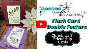 I haven't sent a friendship card out in a while, you make want to do that. 2 Greeting Cards You Can Make Friendship Christmas Card