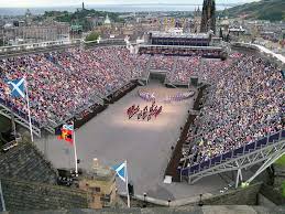 Be sure to wear warm, waterproof clothing (as required) and sturdy footwear. Edinburgh Military Tattoo