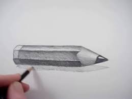 Comment dessiner des dessins 3d, étape par étape. Comment Dessiner Un Crayon En 3d Video Dailymotion