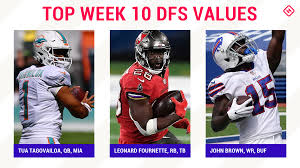 Finding a great fantasy football team name in 2020 can be a chore. Week 10 Nfl Dfs Picks Best Value Players Sleepers For Fanduel Draftkings Daily Fantasy Football Lineups Technocodex