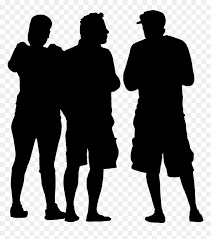 Library of person carrying someone on their back graphic. People Silhouette Png Transparent People Back Png Png Download Vhv