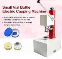 Metal Aluminum Caps Glass Vial Flip off Bottle Crimper Capping Machine