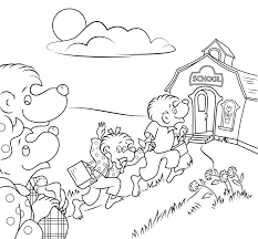 Simply do online coloring for sister berenstain bear coloring pages directly from your gadget, support for ipad, android tab or using good day people , our newly posted coloringsheet which you couldhave fun with is sister berenstain bear coloring pages, published in berenstain bearcategory. Elementary School Coloring Pages Printable Learning Printable Berenstain Bears Coloring Pages Bear Coloring Page Bear Coloring