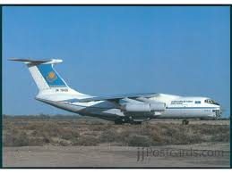 Kenali dua model pesawat tentera china yang ceroboh negara kita. Kazakhstan Airlines Il 76 Jjpostcards