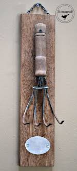 Repurposed Vintage Rake Hook Www Homeroad Net Old Tools Repurposed Diy