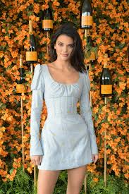 For a more modest look. Kendall Jenner Wore A Corset Dress On The Red Carpet