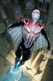 This is the type of suit that an agency like s.h.i.e.l.d. Spider Man 2099 2 Comic Art Marvel Spider Man Best Representation Descriptions Related Searches Deadpool Spiderman Marvel Spiderman Superhero Comic