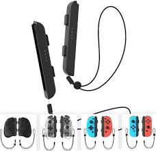 CORN Joycon Strap Compatible with Switch Joycon, Replacement for Joy Con  Straps for Switch 2 Pack, Switch Joycon Straps Adjustable Tightness (Black)