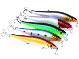 5pcs 14cm 23g Plastic Minnow Fishing Lures Bionic Bait Lifelike Bass Crankbait Swimbait 4 Hooks Tackle Saltwater Freshwater Bait