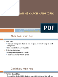 CRM. C1. Khai Quat Ve CRM | PDF
