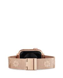 4.6 out of 5 stars 348. Kate Spade Rose Gold Tone Stainless Steel Mesh 38 40mm Band For Apple Watch Lyst