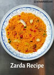 Zarda Recipe Meethe Chawal Recipe Zarda Pulao How To Make Zarda