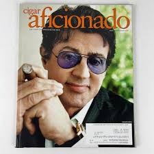 Cigar Aficionado July/August 2010 Sylvester Stallone Cover
