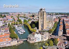 Flooded streets in dordrecht made it to national news (nos.nl). Postkarte Dordrecht