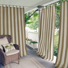 Get free shipping on qualified sheer curtains or buy online pick up in store today in the window treatments department. Highland Stripe Indoor Outdoor Window Curtain For Patio Pergola Porch Cabana Deck Lanai Elrene Home Fashions Target