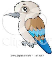 Cute Aussie Kookaburra Bird Australian Animal Nursery Animal Printables Animal Clipart