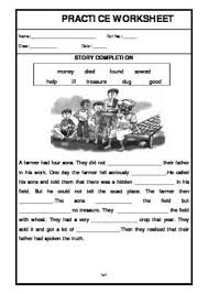 He wears them for the last game of a tournament. Worksheet Of Story Completion Story Writing Writing English English Worksheets For Kids Writing Worksheets English Stories For Kids